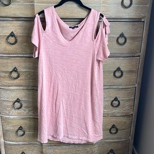 T shirt dress. Cute sleeve detail